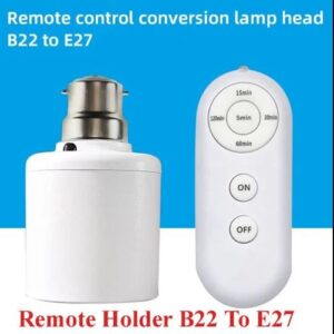 Smart Wireless remote Control Lamp Holder With Timing Adjustment Function