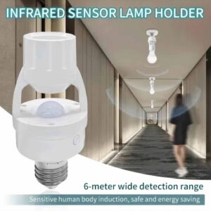 Motion Sensor Lamp Holder for Smart Lighting Solutions